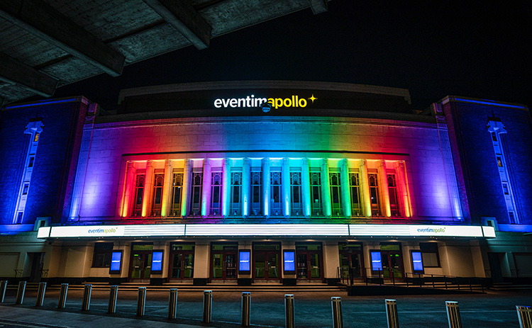 Front of House or Box Office at Eventim Apollo