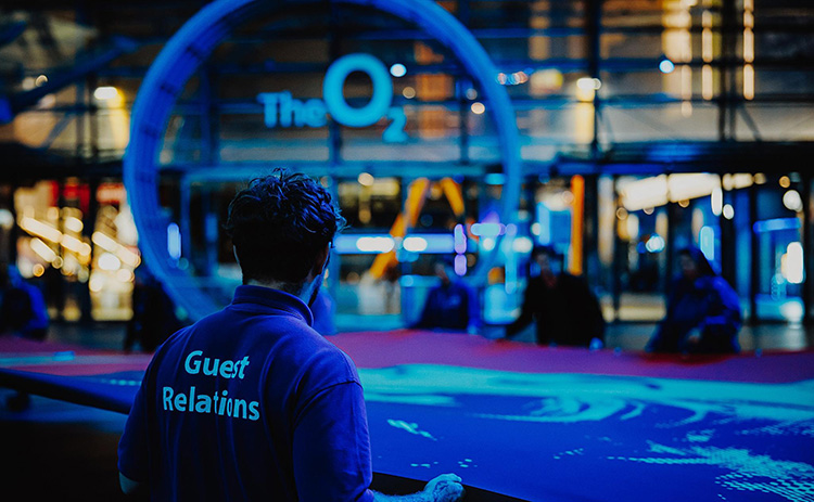 Guest Experience roles at The O2