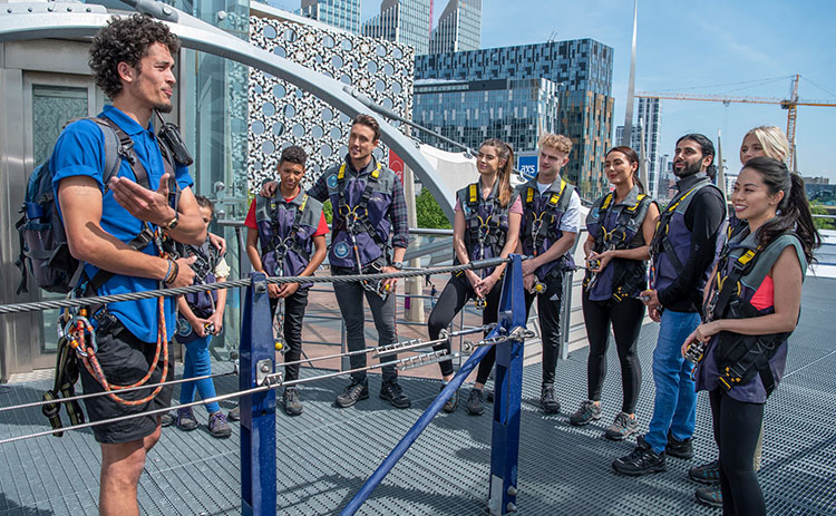 Climb Guide and Front of House - Up at The O2